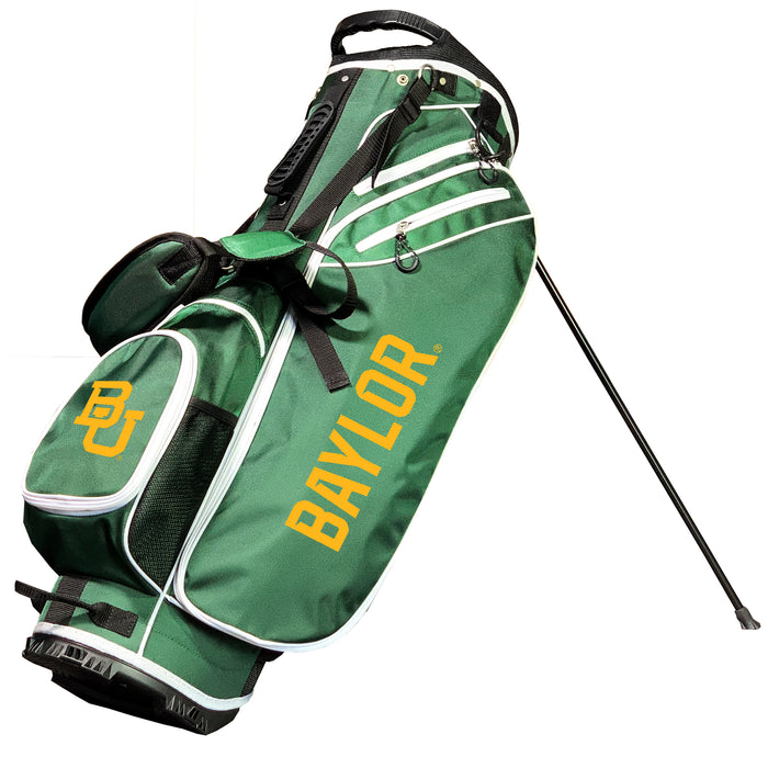 Baylor Bears Birdie stand golf bag, Green color