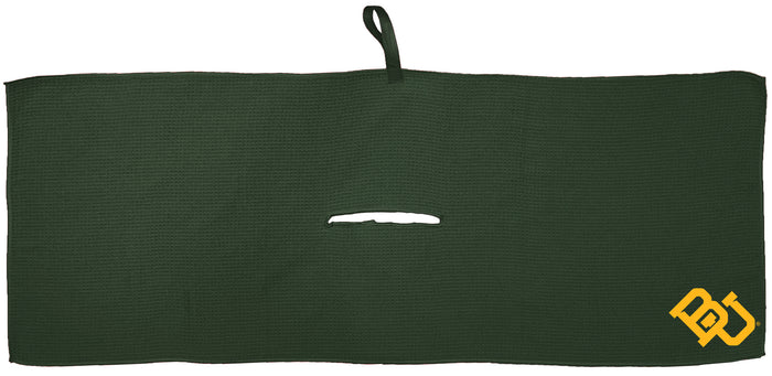 Baylor Bears 16 x 40 microfiber golf towel with team logo
