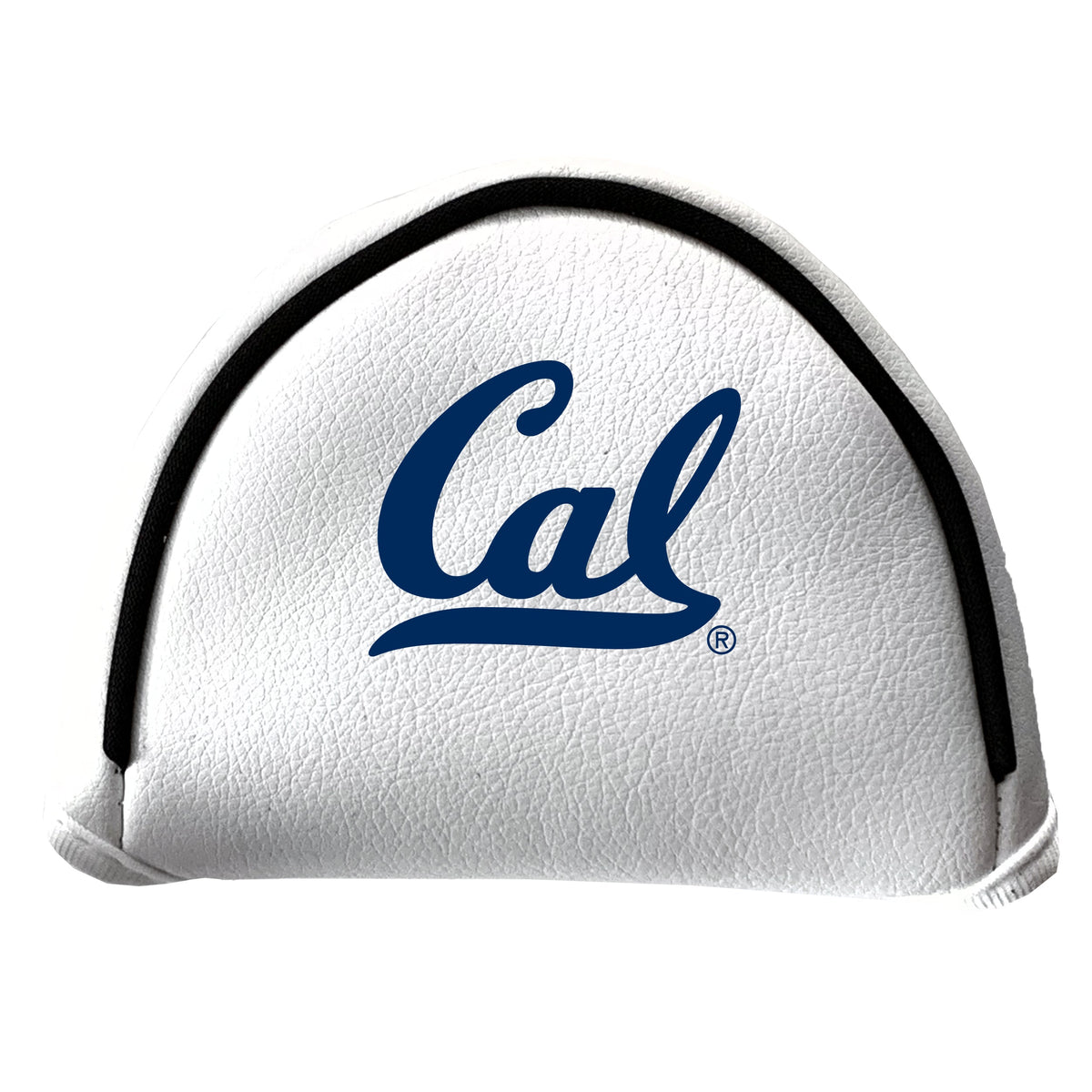 Cal Berkeley Golden Bears vintage mallet putter white printed golf headcover