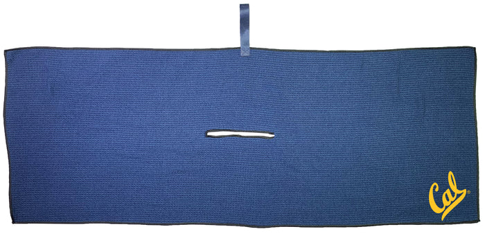 Cal Berkeley Golden Bears 16 x 40 microfiber golf towel with team logo