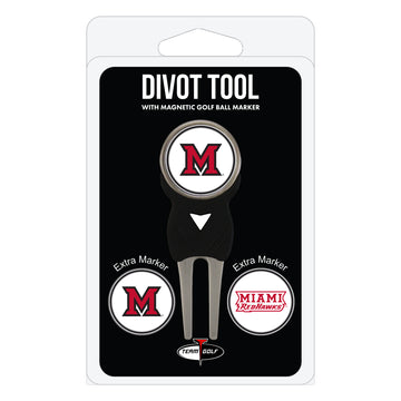Miami (Ohio) RedHawks Divot-Tool + 3 Ballmarker