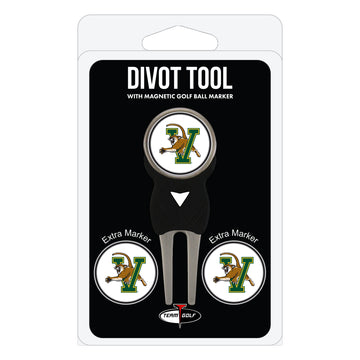 Vermont Catamounts Divot Tool + 3 Ball Markers