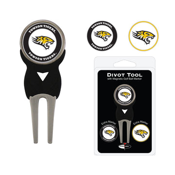 Towson Tigers Pitchgabel + 3 Ballmarker