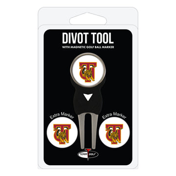 Tuskegee Golden Tigers Pitchgabel + 3 Ballmarker