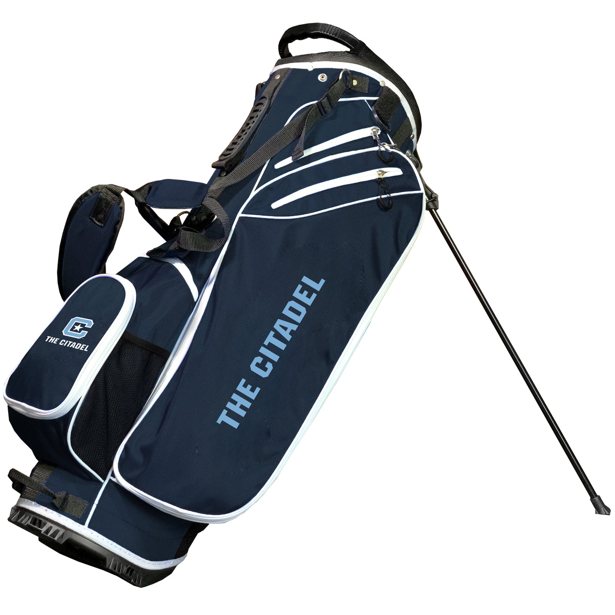 The Citadel Bulldogs Birdie stand golf bag, Navy color