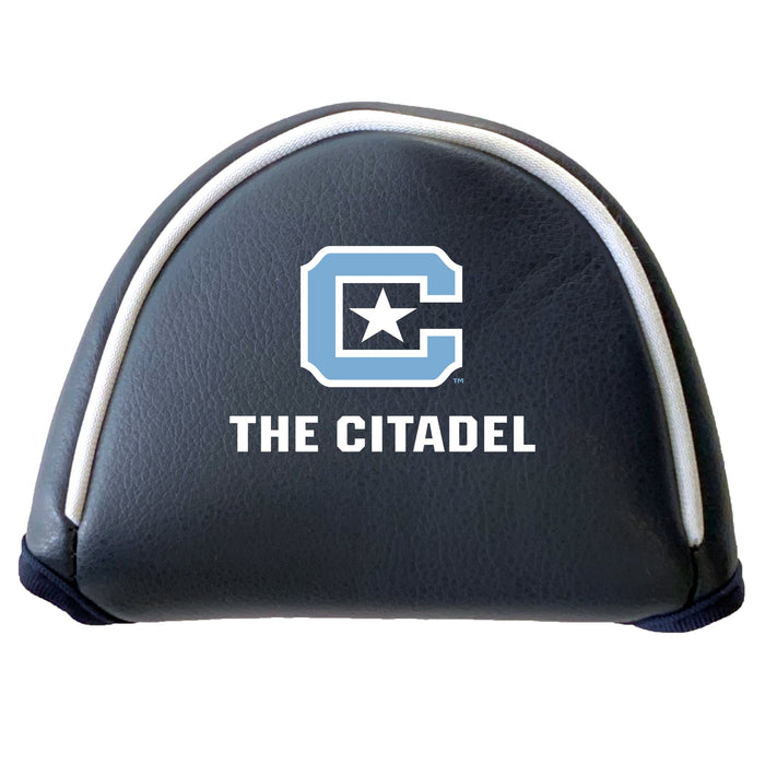 The Citadel Bulldogs Vintage Color Printed Mallet Putter Headcover