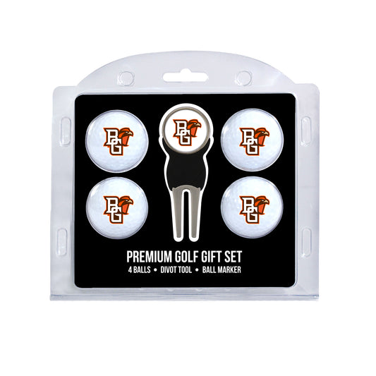 Bowling Green Falcons 4-Ball Golf Gift Set