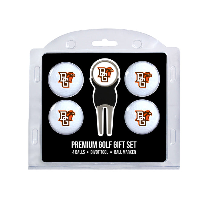 Bowling Green Falcons 4-Ball Golf Gift Set