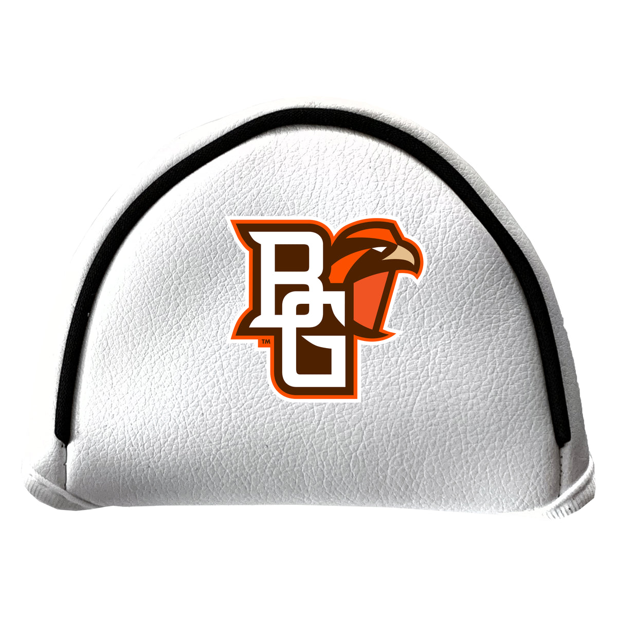 Bowling Green Falcons Vintage White Printed Mallet Putter Headcover