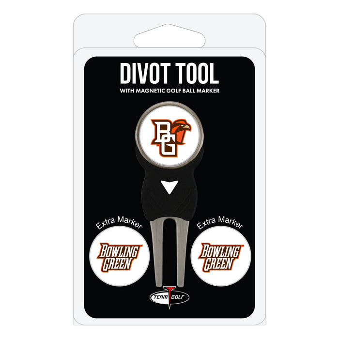 Bowling Green Falcons divot repair tool and three ball markers