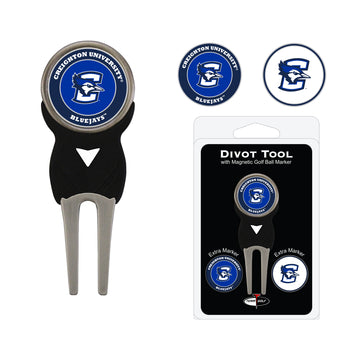 Creighton Bluejays Pitchgabel + 3 Ballmarker