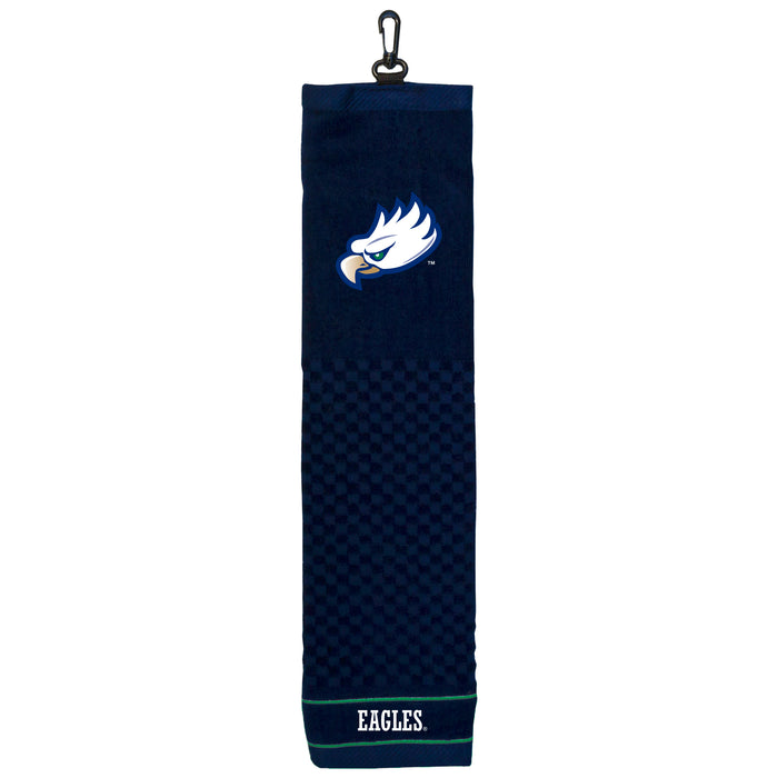 Florida Gulf Coast Eagles embroidered golf towel