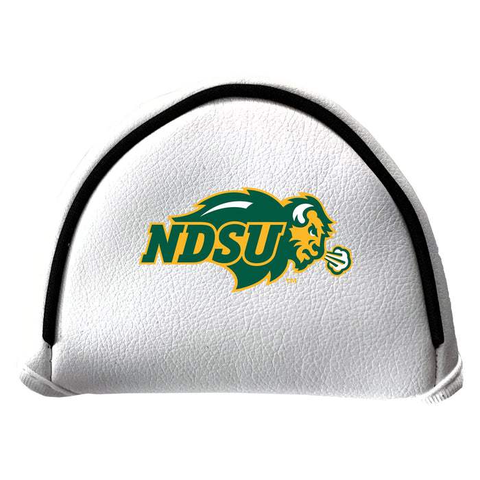 North Dakota State Bison Vintage White Printed Mallet Putter Headcover