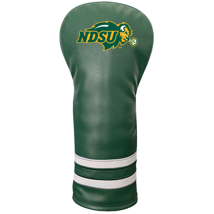 North Dakota State Bison Vintage Color Printed Fairway Headcover