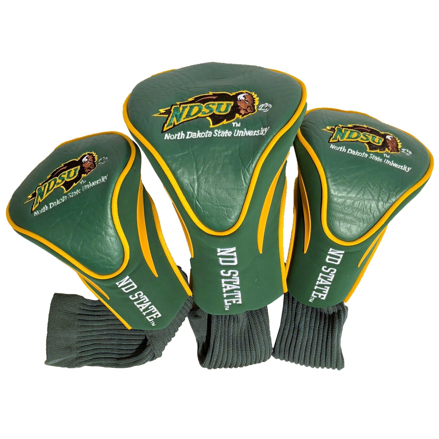 North Dakota State Bison 3 Pack Contour Sock Headcovers - Club Rehab