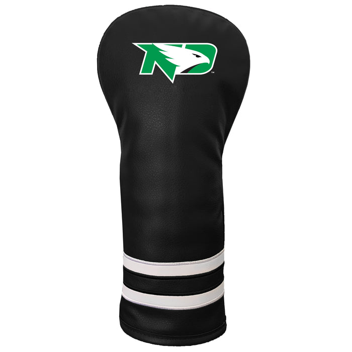 North Dakota Fighting Hawks Vintage Color Printed Fairway Headcover
