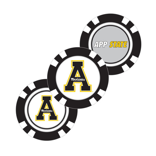 Appalachian State Mountaineers poker chip