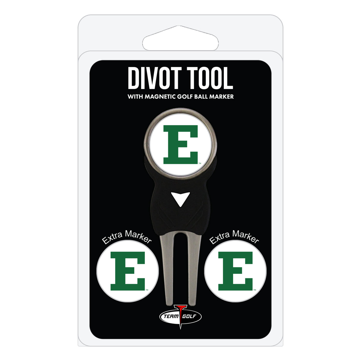 Eastern Michigan Eagles divot repair tool and three ball markers