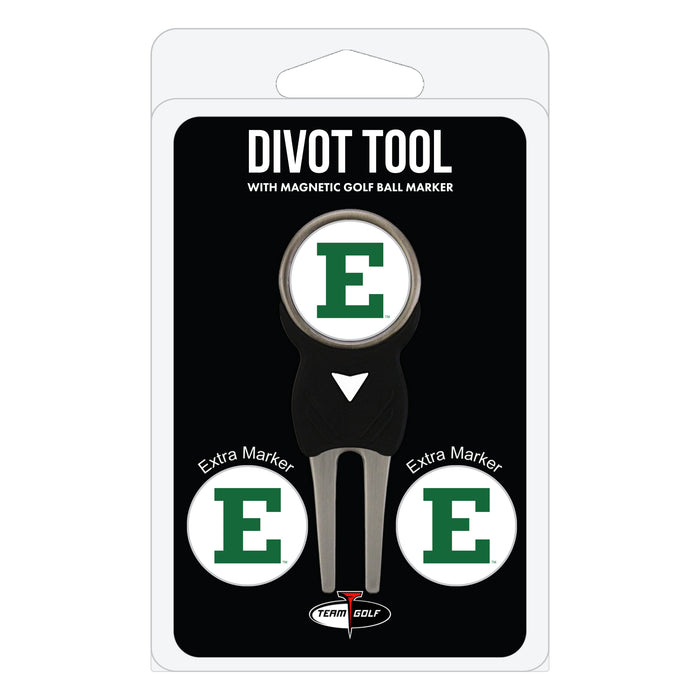 Eastern Michigan Eagles divot repair tool and three ball markers