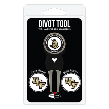 UCF Knights Divot Tool + 3 Ball Markers
