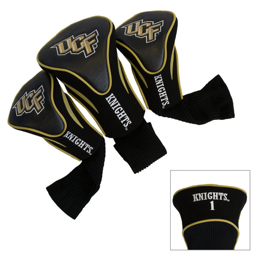 UCF Knights 3 Pack Contour Sock Headcovers - Club Rehab