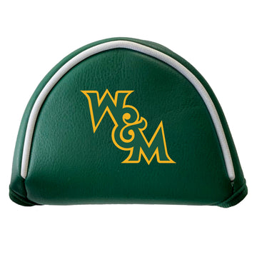 William & Mary Tribe Vintage-Putter-Headcover mit farbigem Aufdruck