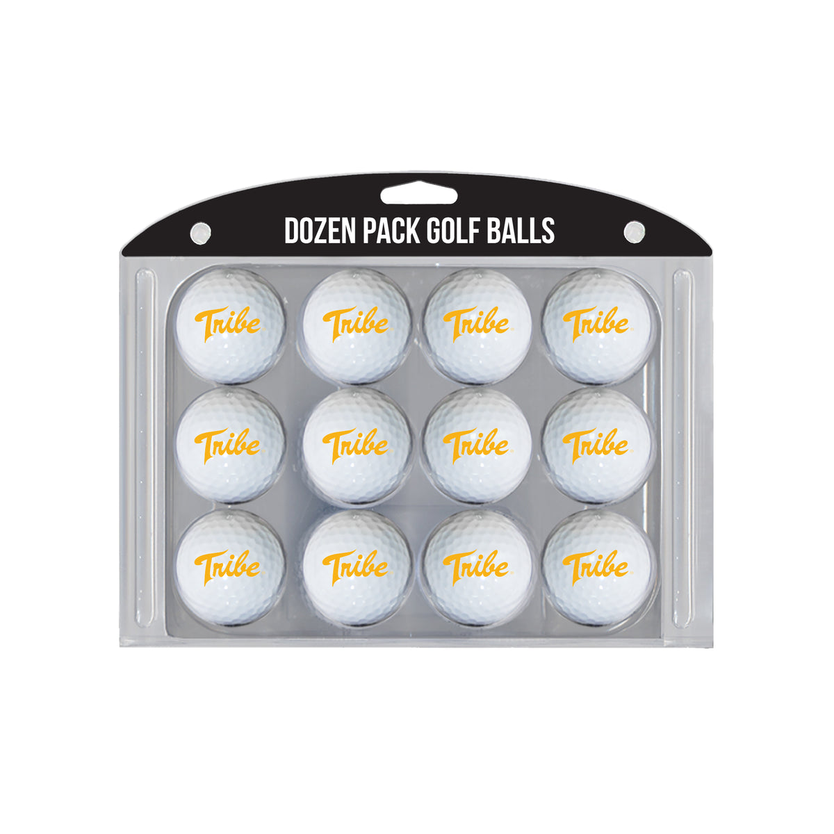 William & Mary Tribe logo golf balls, 12 pack