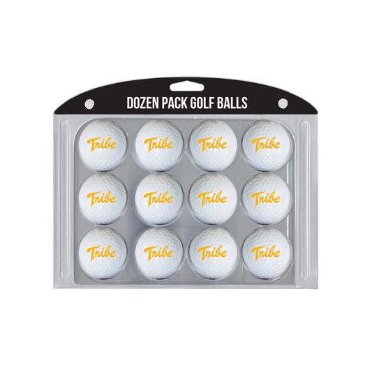William & Mary Tribe logo golf balls, 12 pack