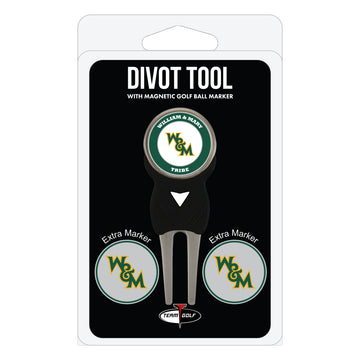 William & Mary Tribe Pitchgabel + 3 Ballmarker