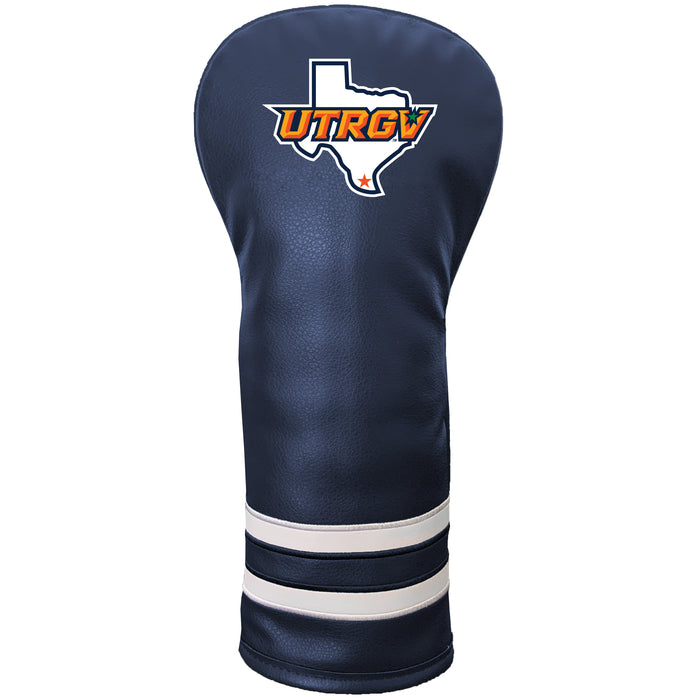 UT Rio Grande Valley Vaqueros vintage fairway color printed golf headcover