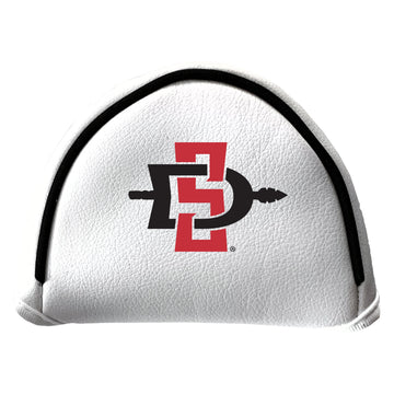 San Diego State Aztecs Vintage White Printed Mallet Putter Headcover