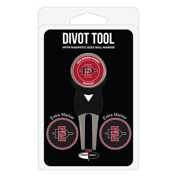 San Diego State Aztecs Pitchgabel + 3 Ballmarker