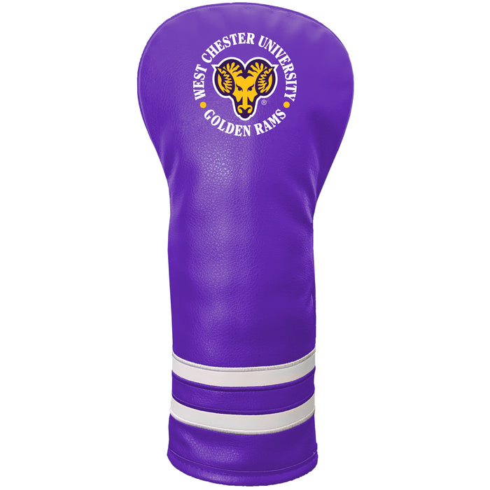 West Chester Golden Rams vintage fairway color printed golf headcover