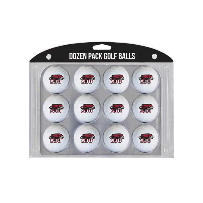 Saint Joseph's Hawks logo golf balls, 12 pack