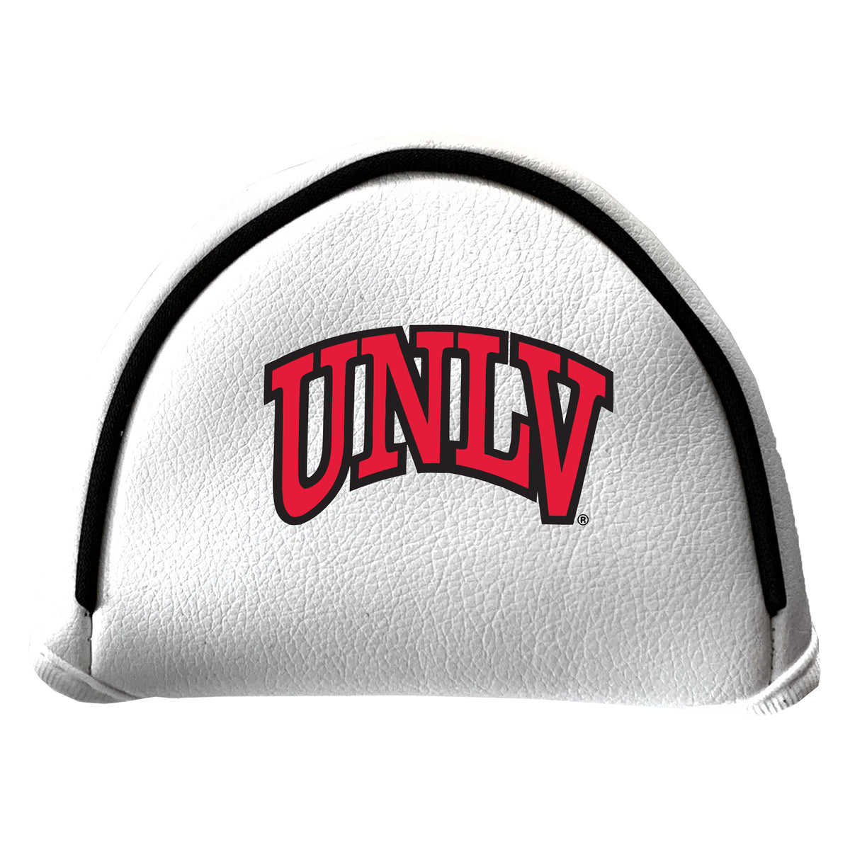UNLV Rebels vintage mallet putter white printed golf headcover
