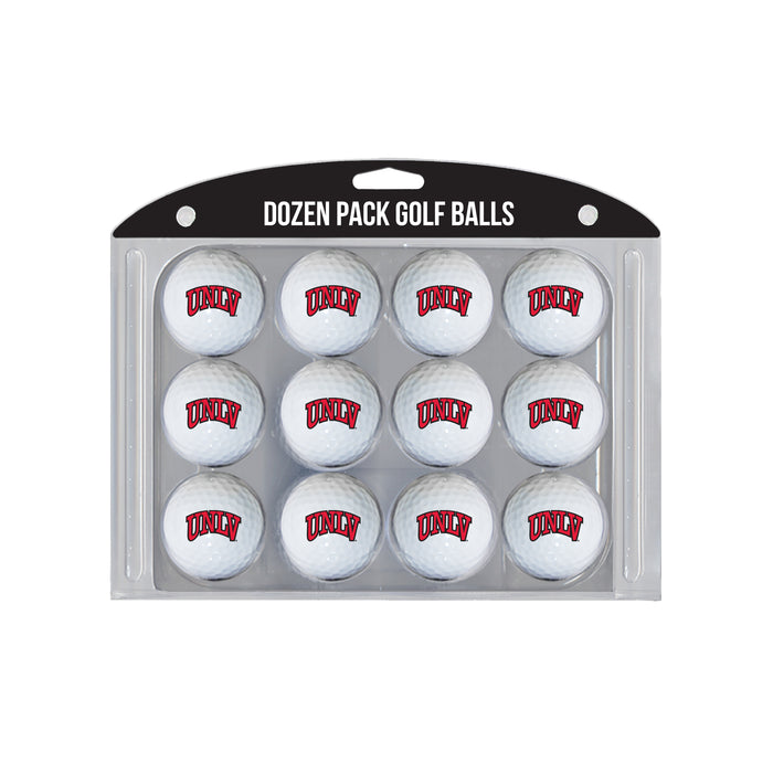 UNLV Rebels logo golf balls, 12 pack
