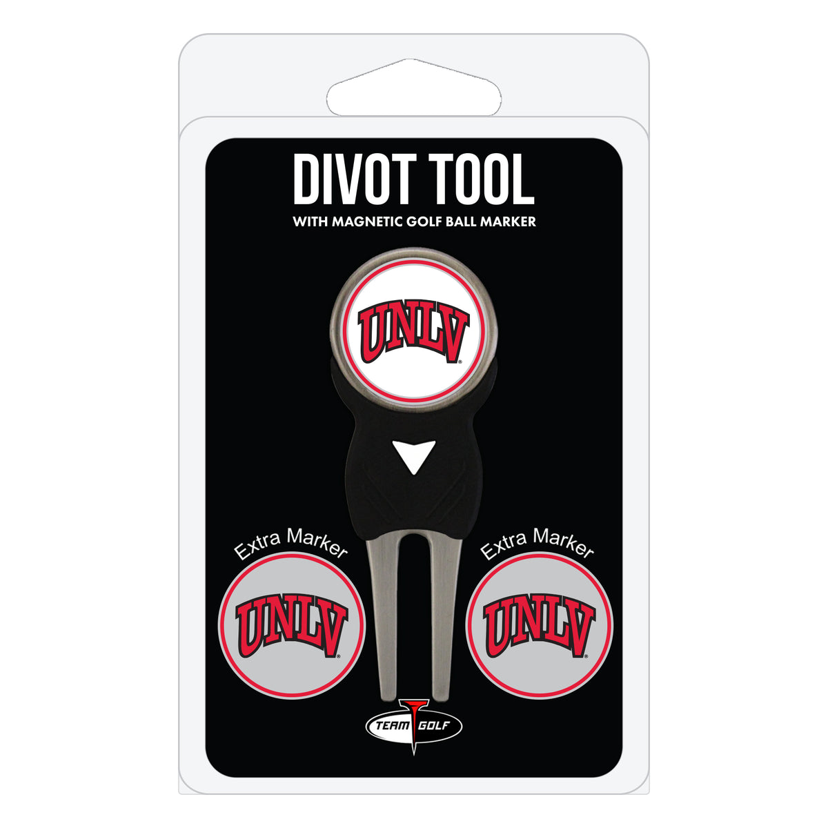 UNLV Rebels divot repair tool and three ball markers