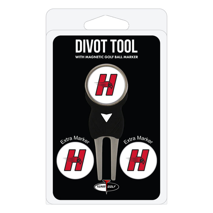 Hartford Hawks divot repair tool and three ball markers