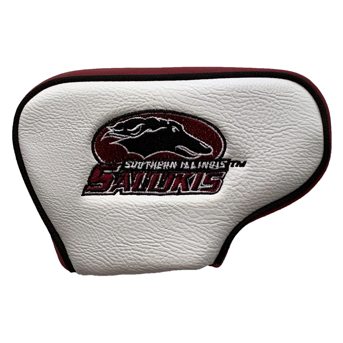 Southern Illinois Salukis vintage blade putter embroidered golf headcover