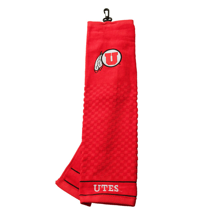 Utah Utes embroidered golf towel