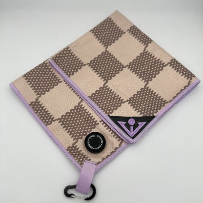5th Ave Fabric | Checkered Magnetic Golf Towel - Club Rehab