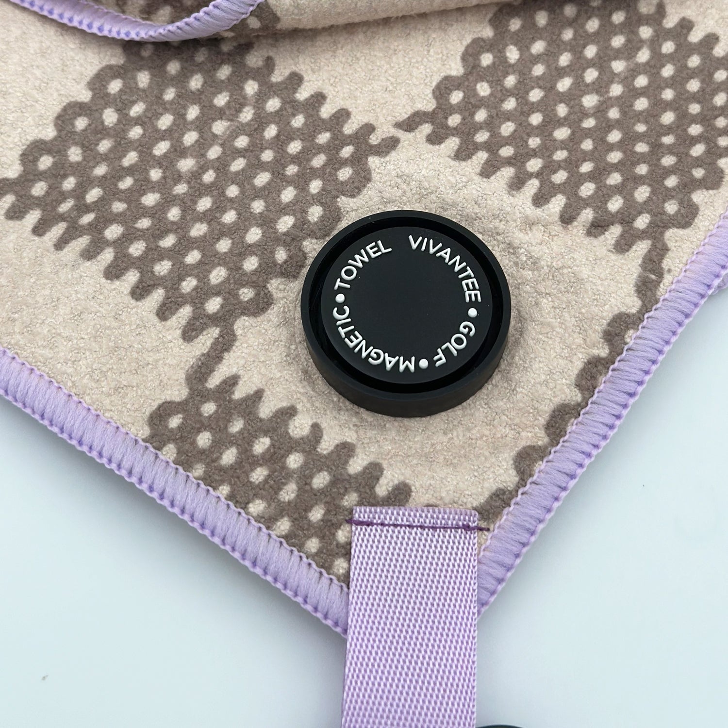 5th Ave Fabric | Checkered Magnetic Golf Towel - Club Rehab