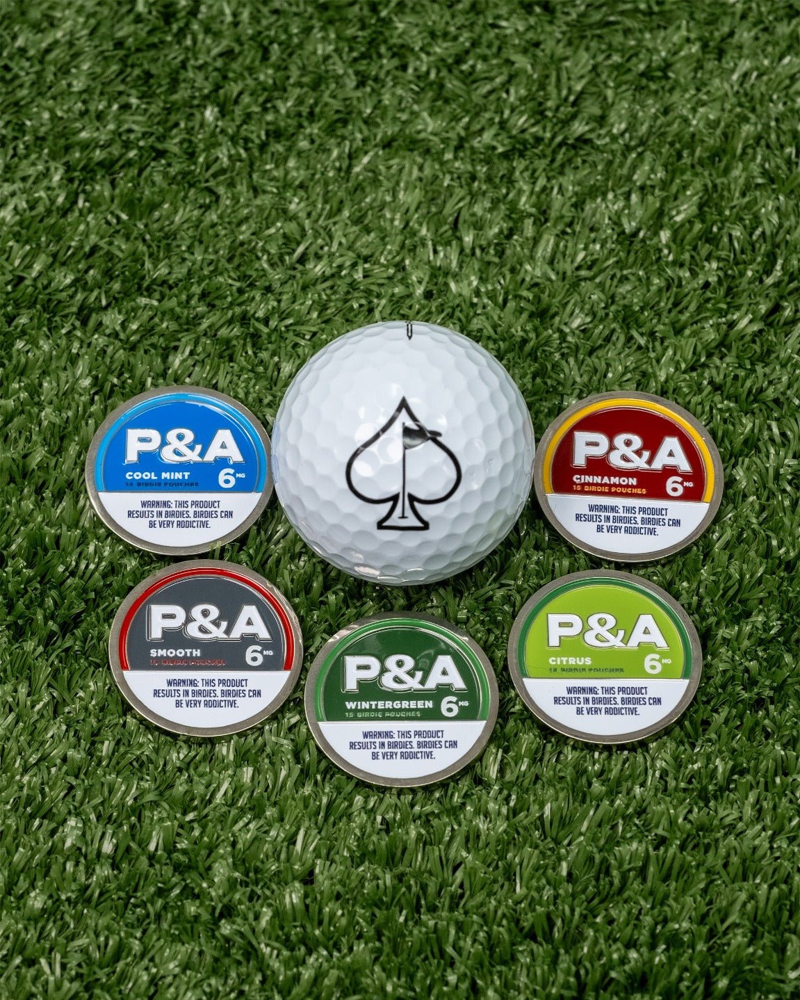 6 Milly - Cool Mint Ball Marker - Club Rehab