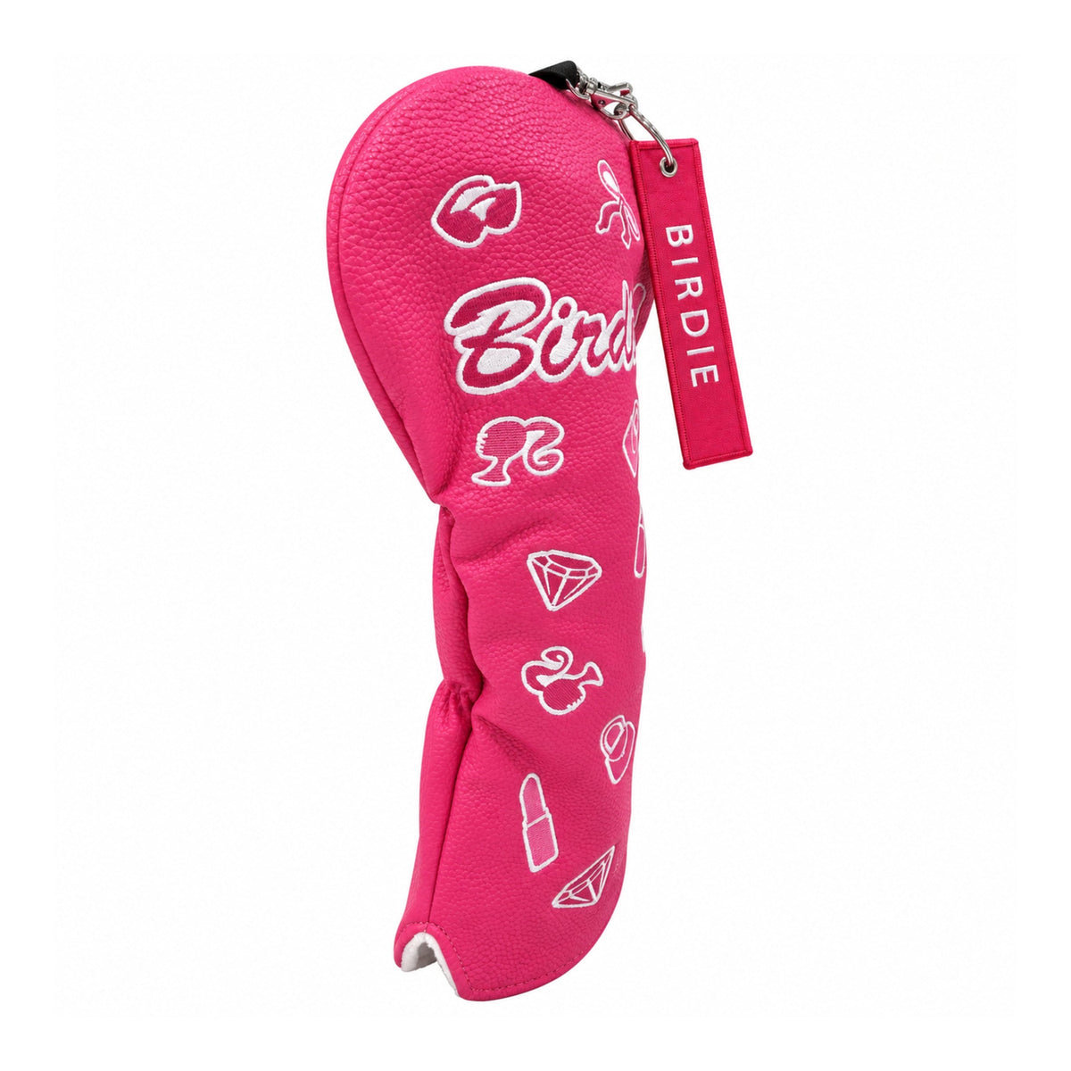 Pink Birdie Headcovers - Driver - Side