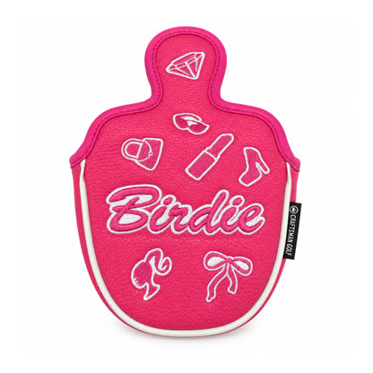 Pink Birdie Headcovers - Mallet - Open