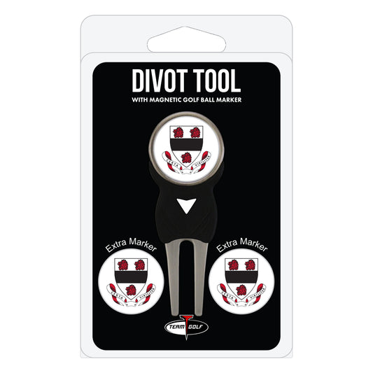 Pomfret Griffins divot repair tool and three ball markers