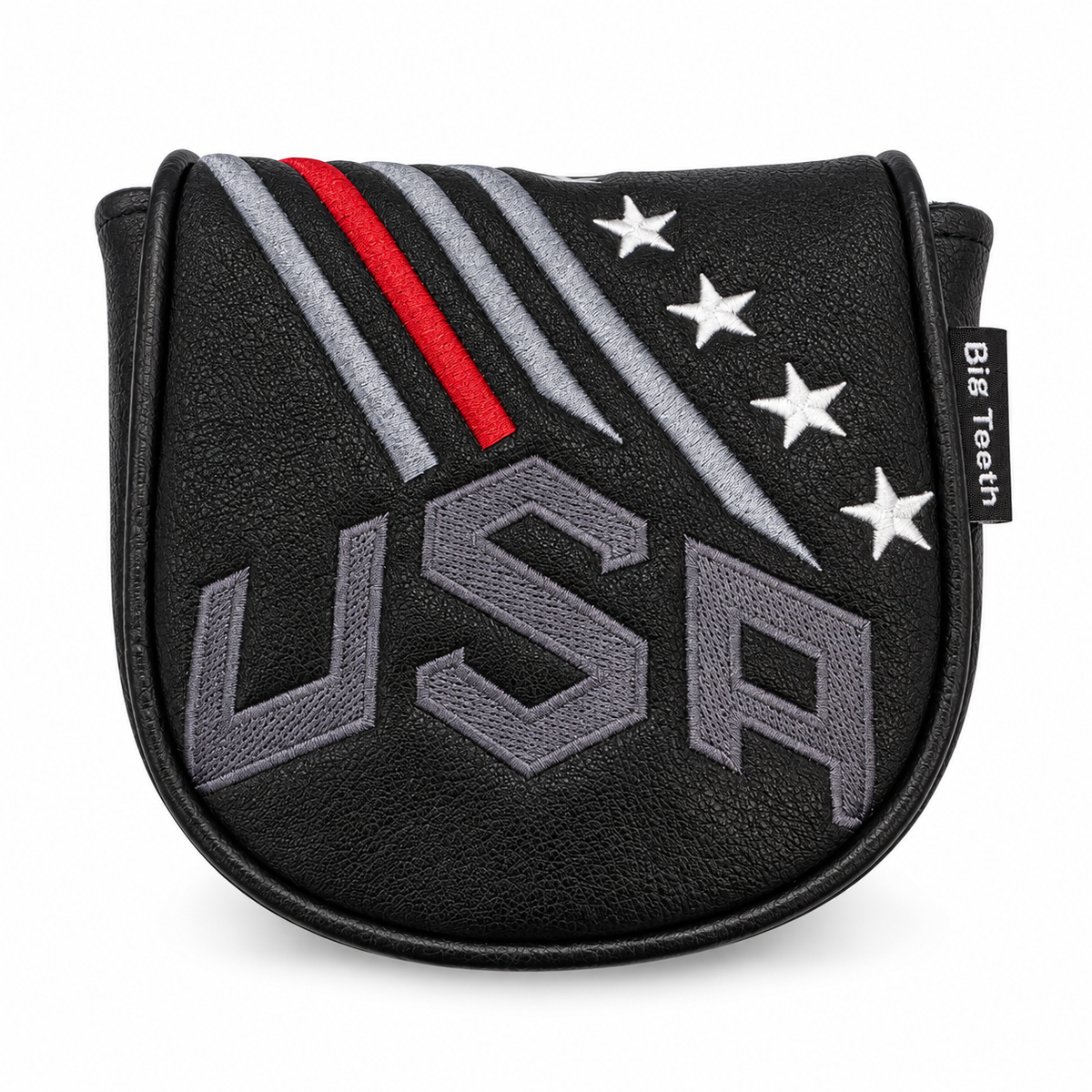 USA Red Stripe DF3 Center-Shaft Mallet Putter Cover - main view