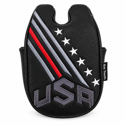 USA Red Stripe DF3 Center-Shaft Mallet Putter Cover - view 3