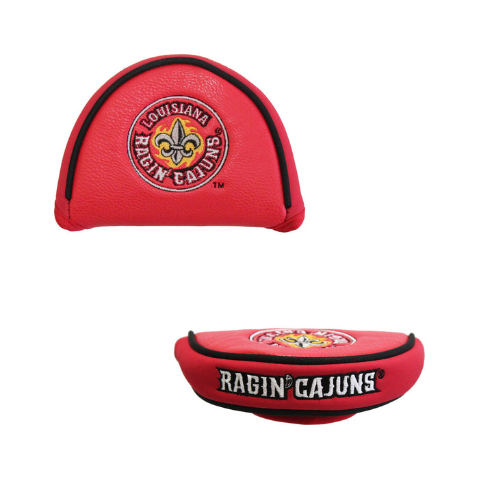 Louisiana Ragin' Cajuns Vintage Embroidered Mallet Putter Headcover