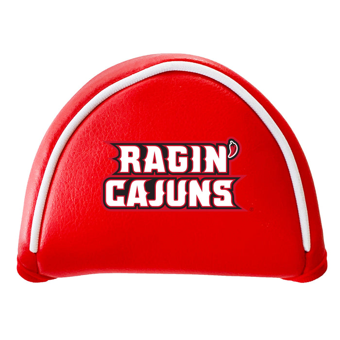 Louisiana Ragin' Cajuns Vintage Color Printed Mallet Putter Headcover